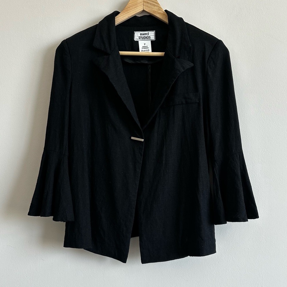 Made In Korea Merci Studios Black Blazer